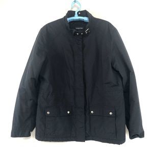 LANDS END Rain Jacket Waterproof Sz S